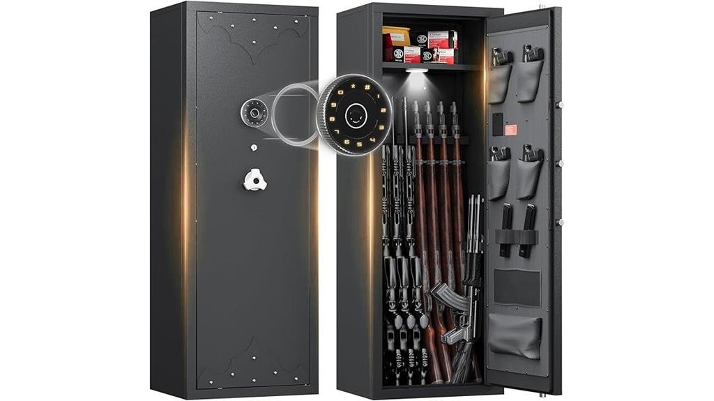 large secure gun storage