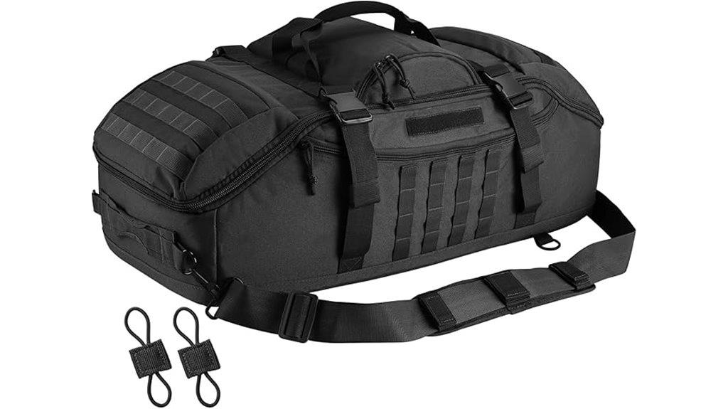 large tactical duffle backpack
