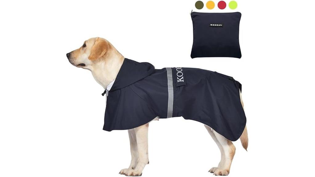large waterproof dog poncho