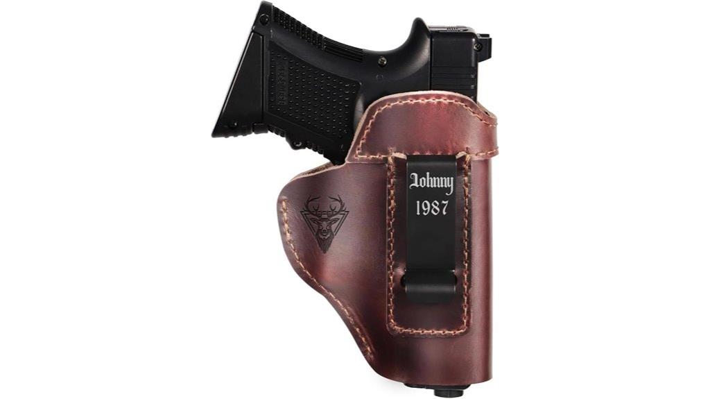 leather holster for iwb