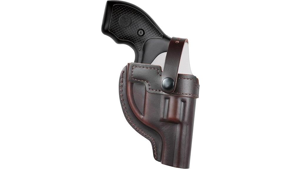 leather holster for revolvers