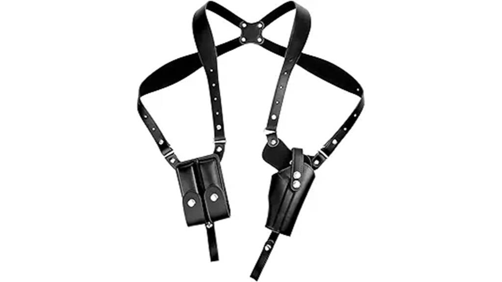 leather tactical shoulder holster