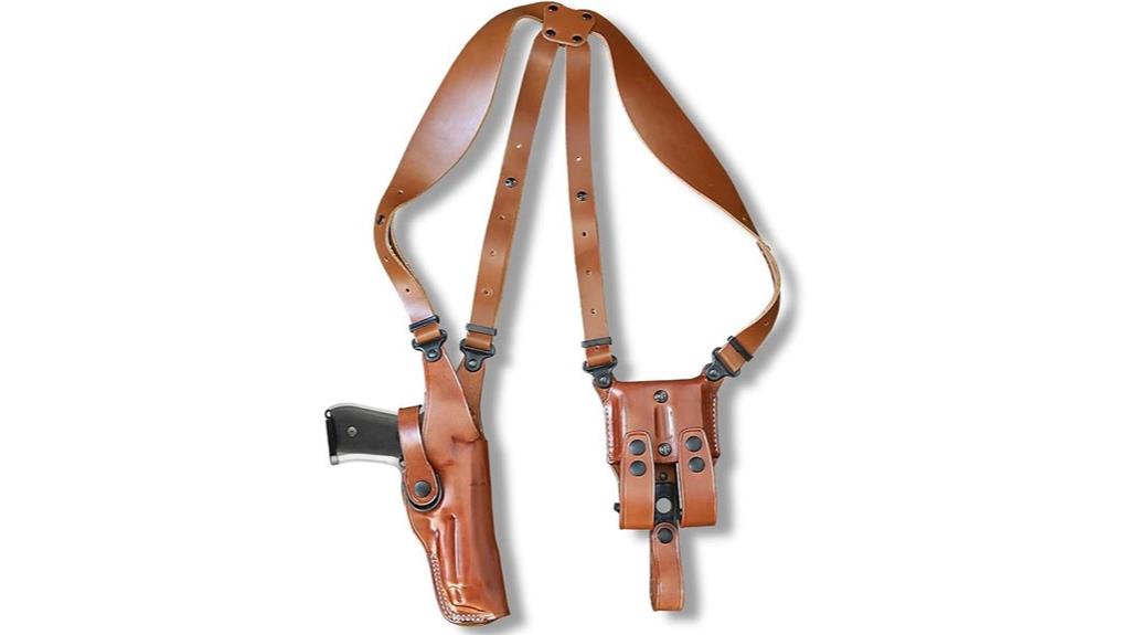 leather vertical holster system