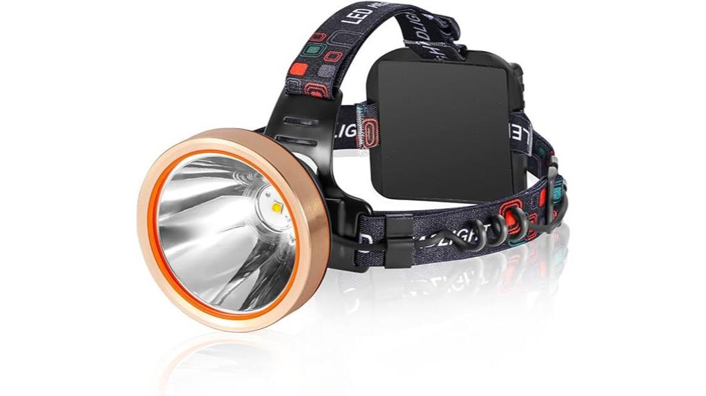 led rechargeable headlamp for hunting friends