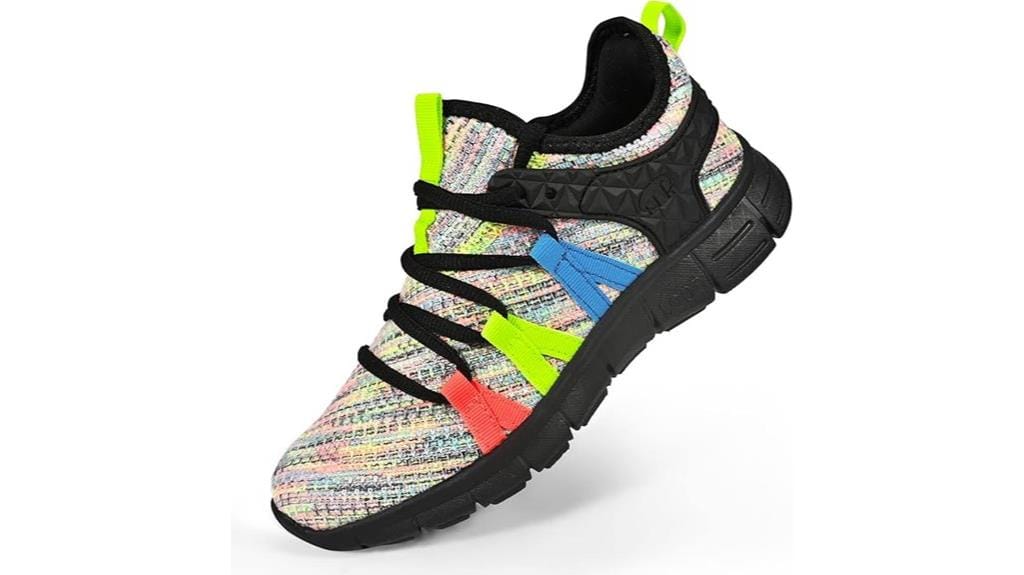 lightweight breathable athletic sneakers