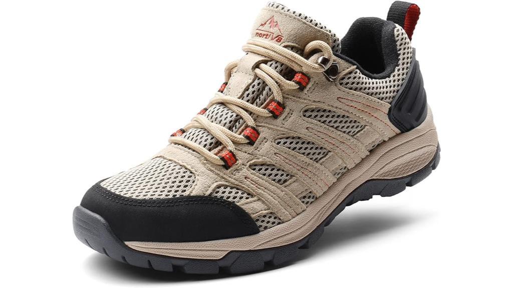 lightweight breathable hiking sneakers