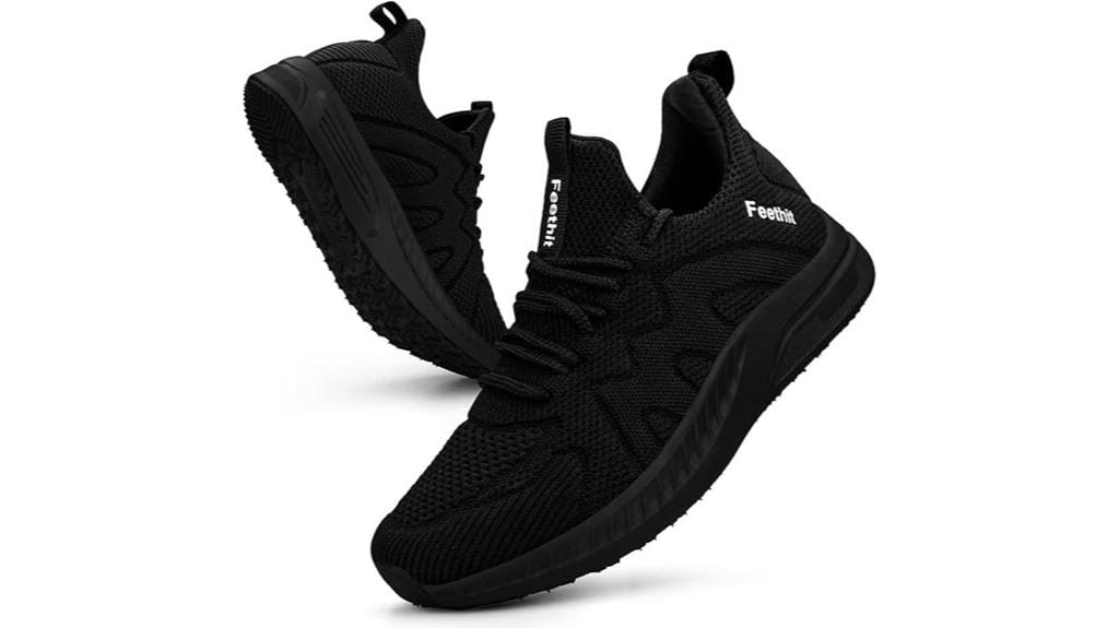 lightweight breathable running shoes