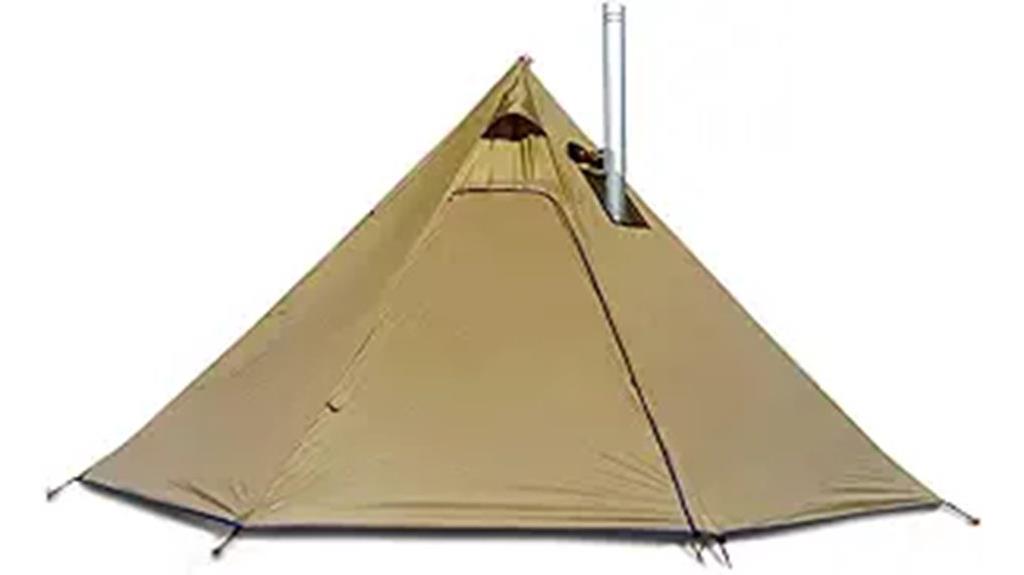 lightweight camping tipi tent