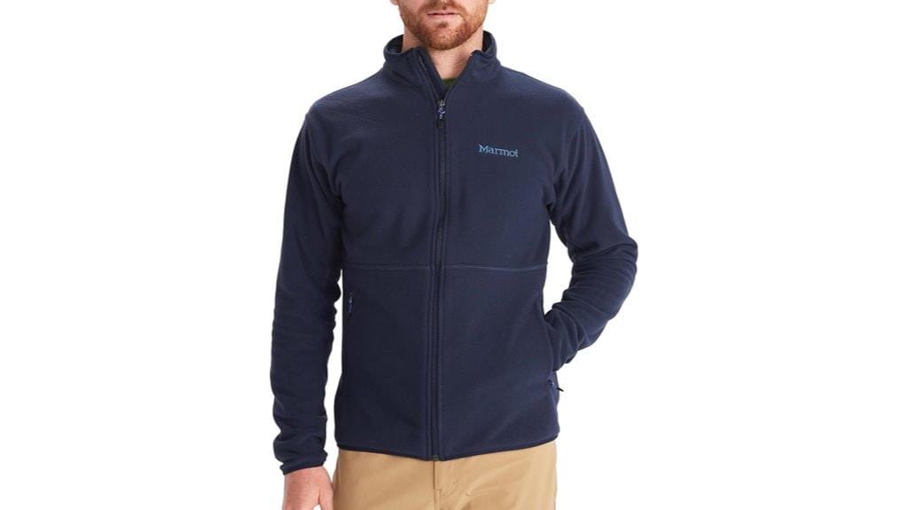 lightweight fleece zip jacket