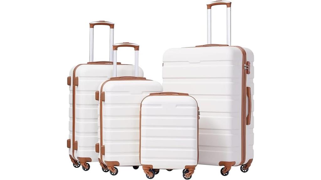 lightweight hardshell luggage set