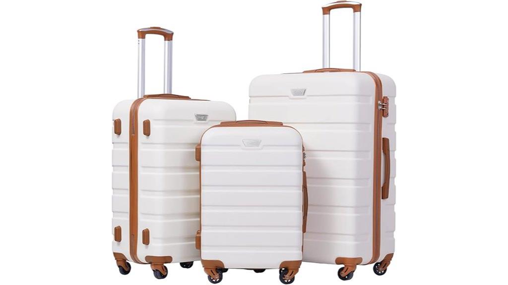 lightweight hardshell luggage set