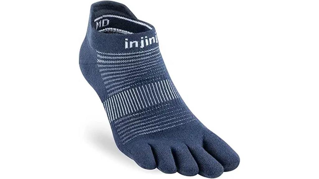 lightweight no show running socks
