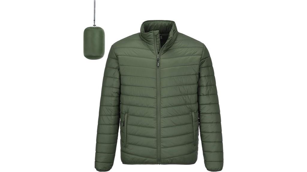 lightweight packable winter jacket