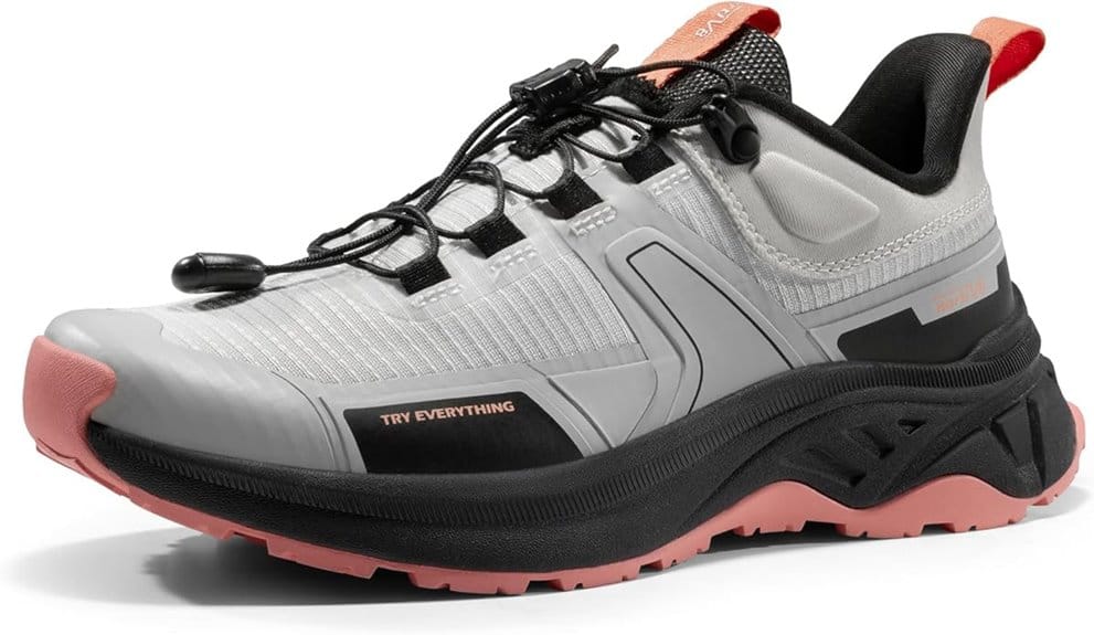lightweight quick lacing hiking shoes