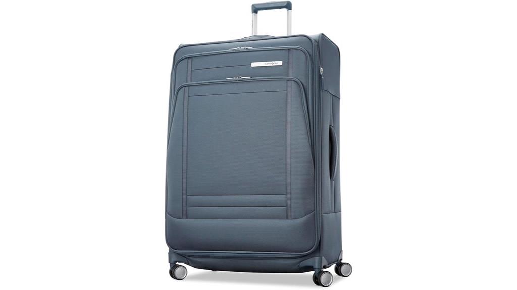 lightweight softside spinner luggage