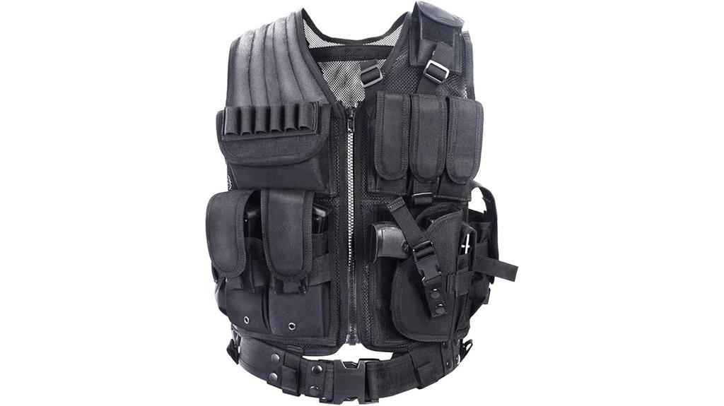 lightweight tactical airsoft vest