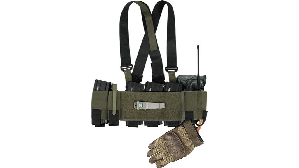 lightweight tactical chest harness