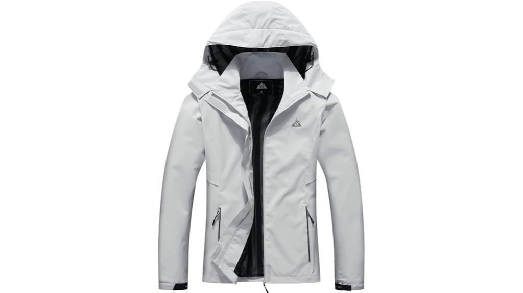 lightweight waterproof rain jacket