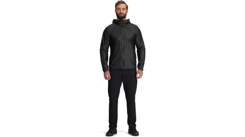 lightweight waterproof rain jacket