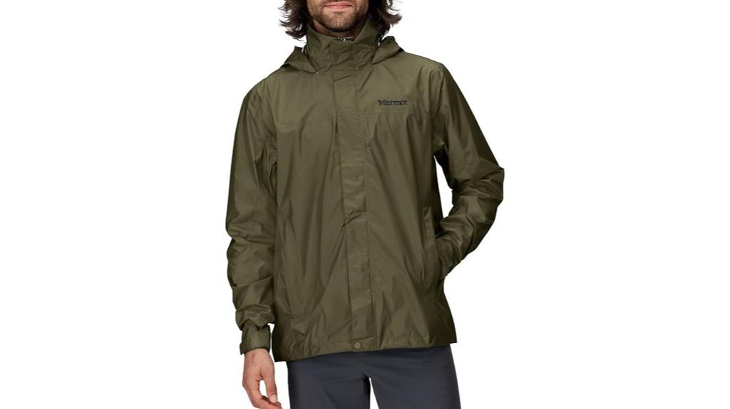 lightweight waterproof rain jacket