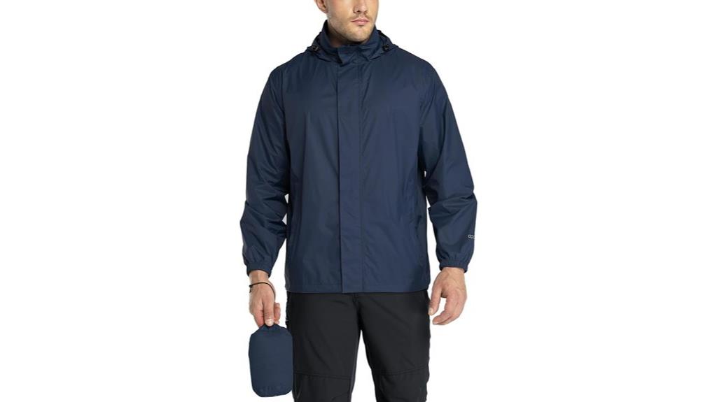 lightweight waterproof rain jacket