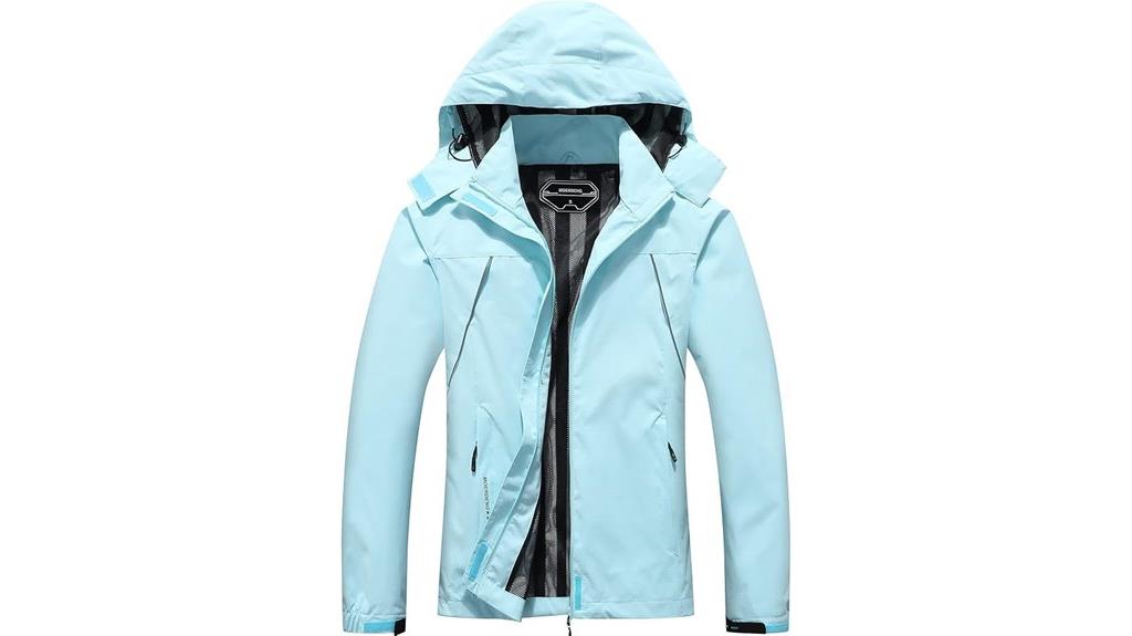 lightweight waterproof rain jacket