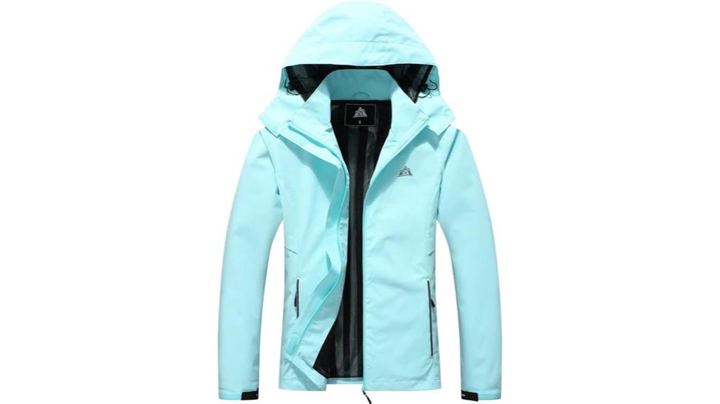 lightweight waterproof rain jacket