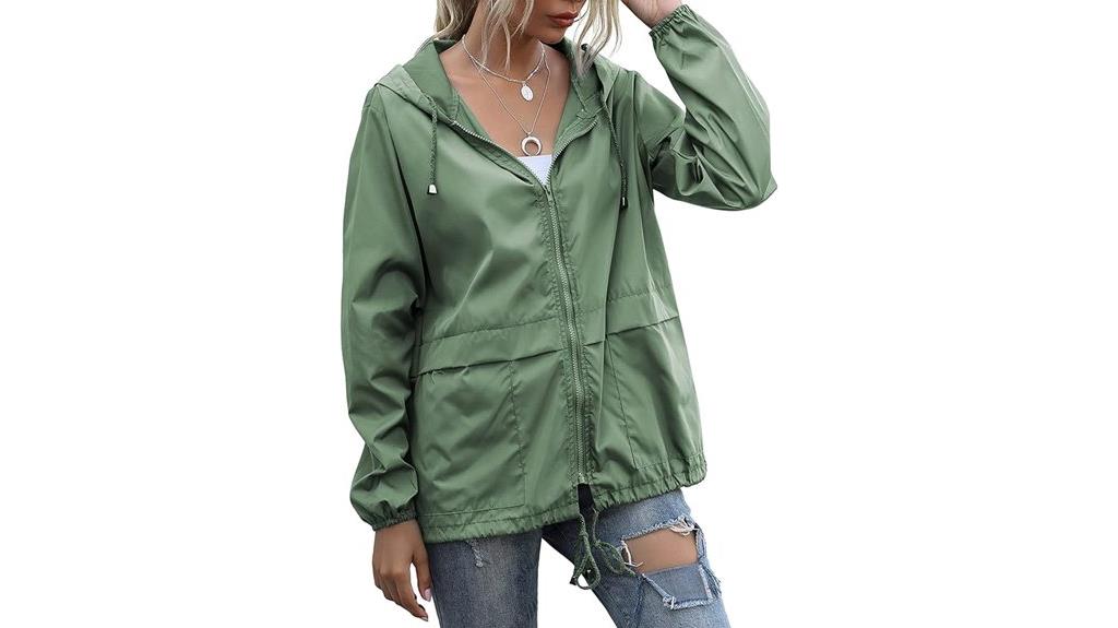 lightweight waterproof windproof jacket
