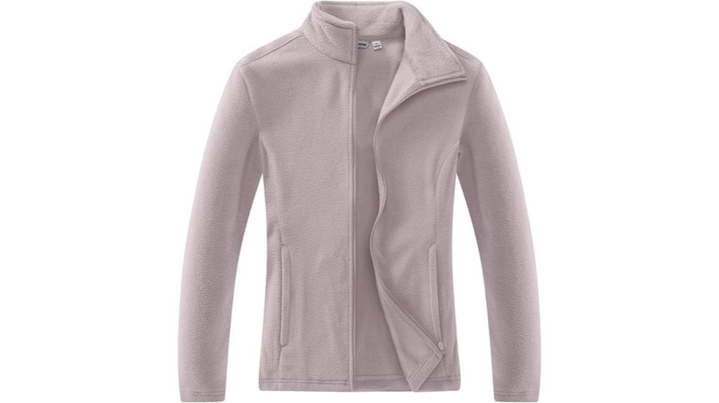 lightweight women s fleece jacket