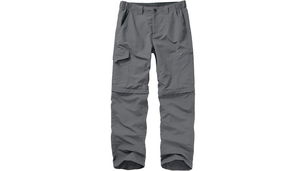 lightweight zip off hiking pants
