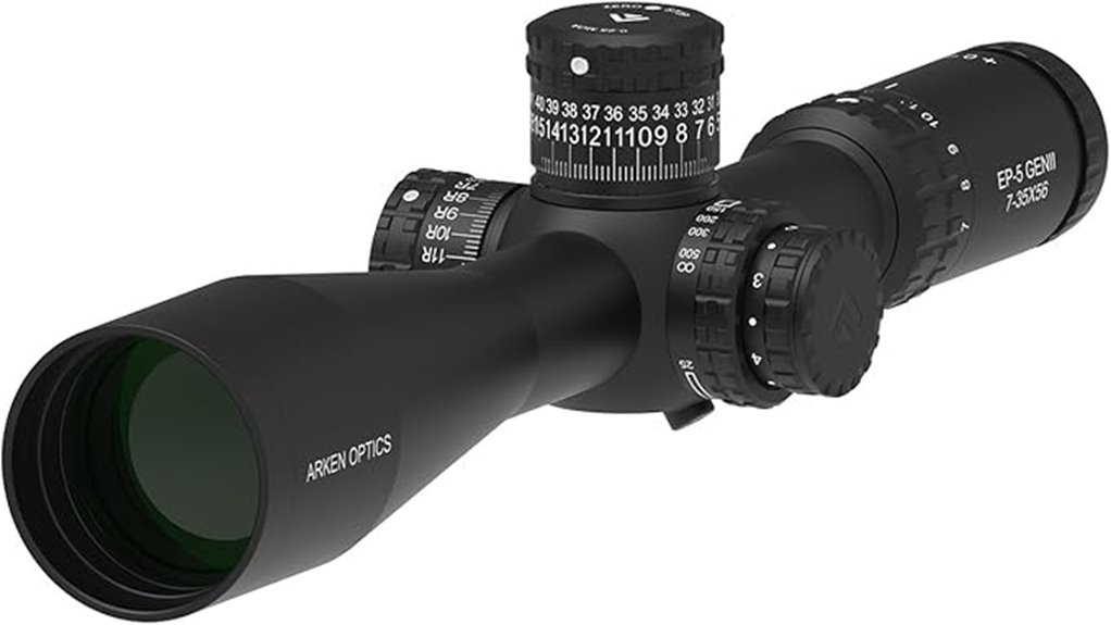 long range rifle scope