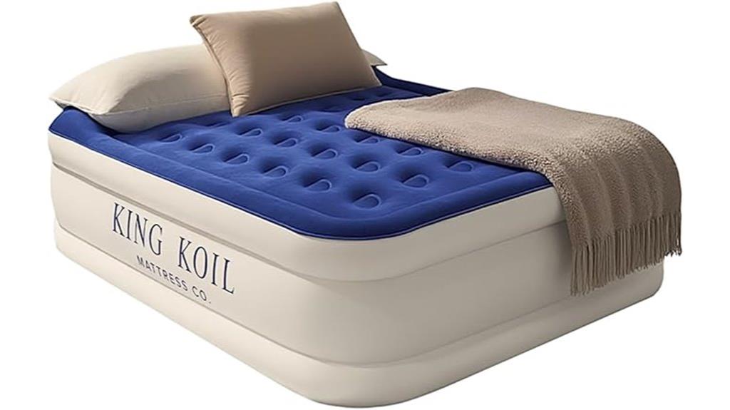 luxury air mattress built in