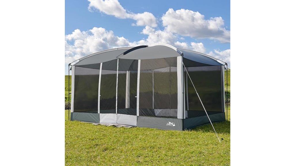 magnetic door screen tent