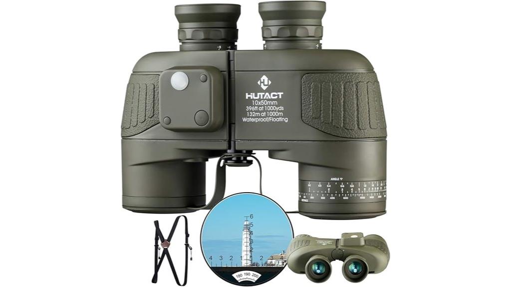 marine binoculars with rangefinder
