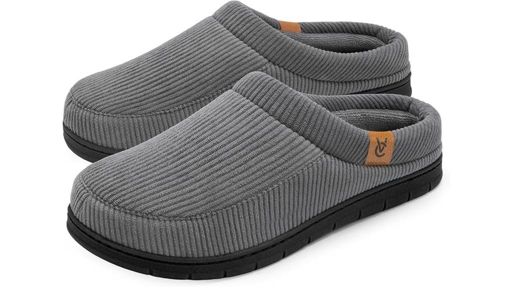 memory foam moccasin slippers