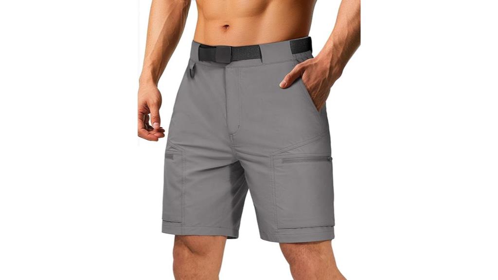 men s cargo hiking shorts