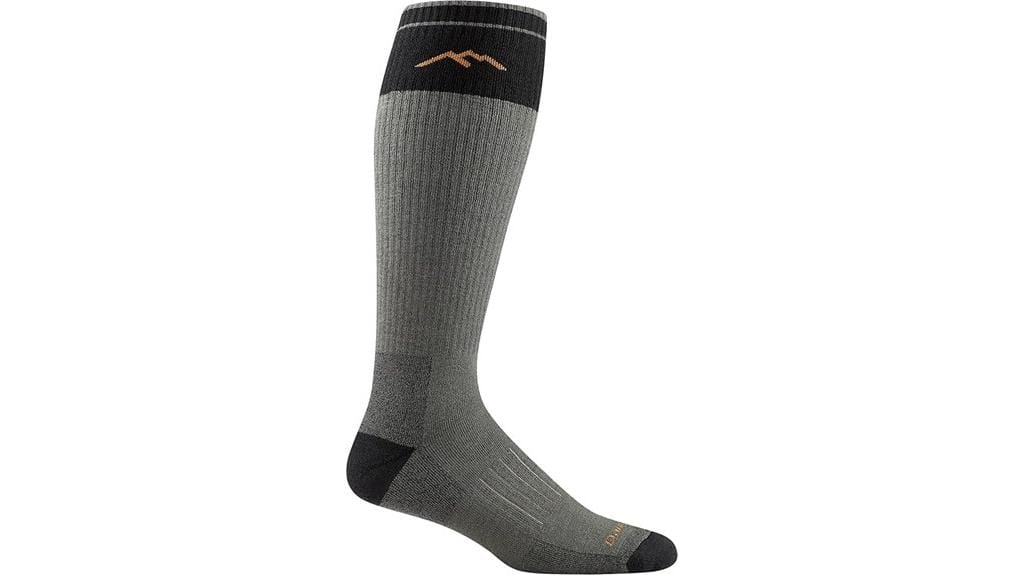 men s cushioned over the calf socks