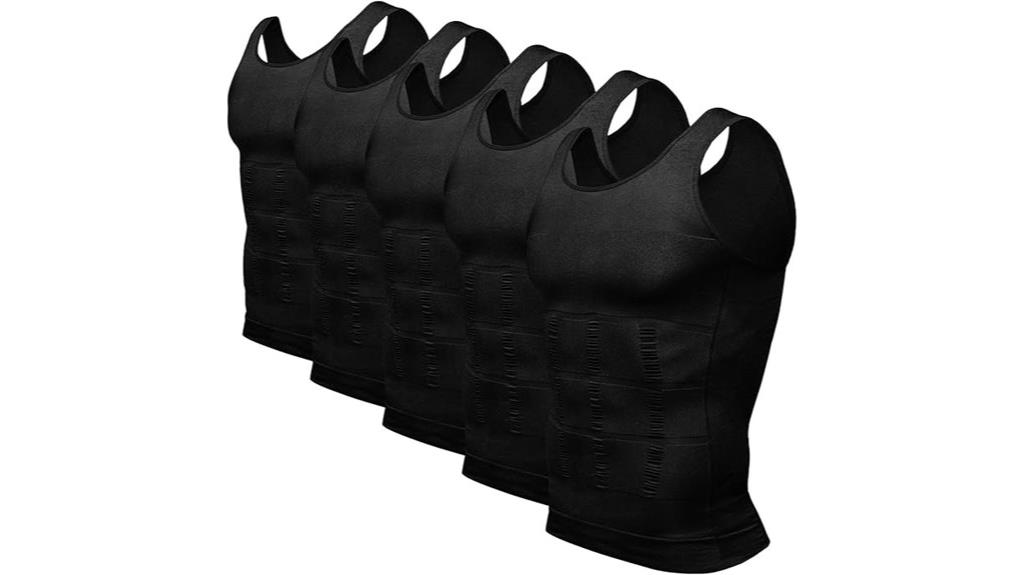 men s slimming compression tops