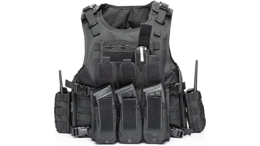 men s tactical airsoft vest