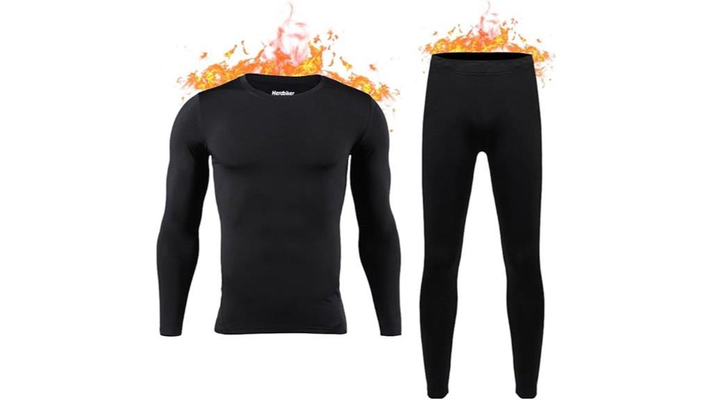 men s thermal underwear set