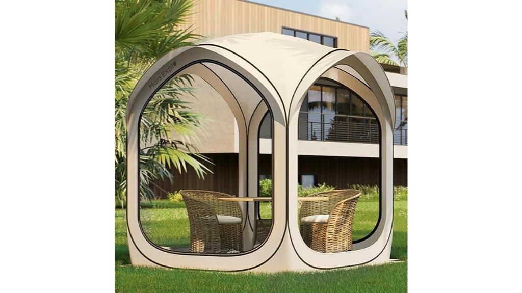 mesh tent with carrying bag