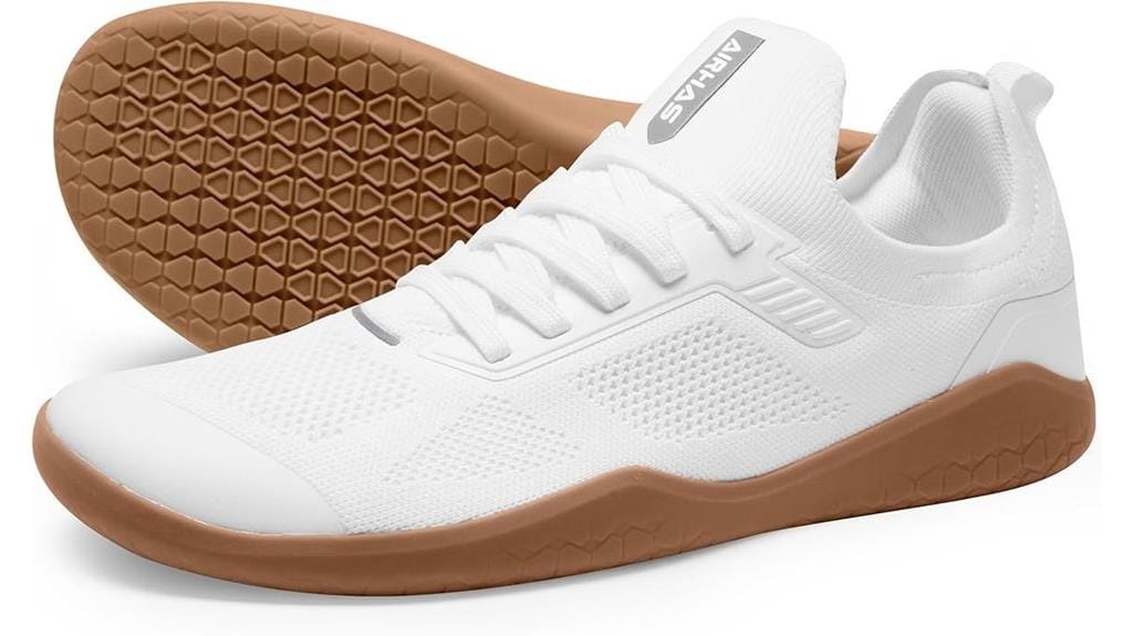 minimalist wide toe sneakers