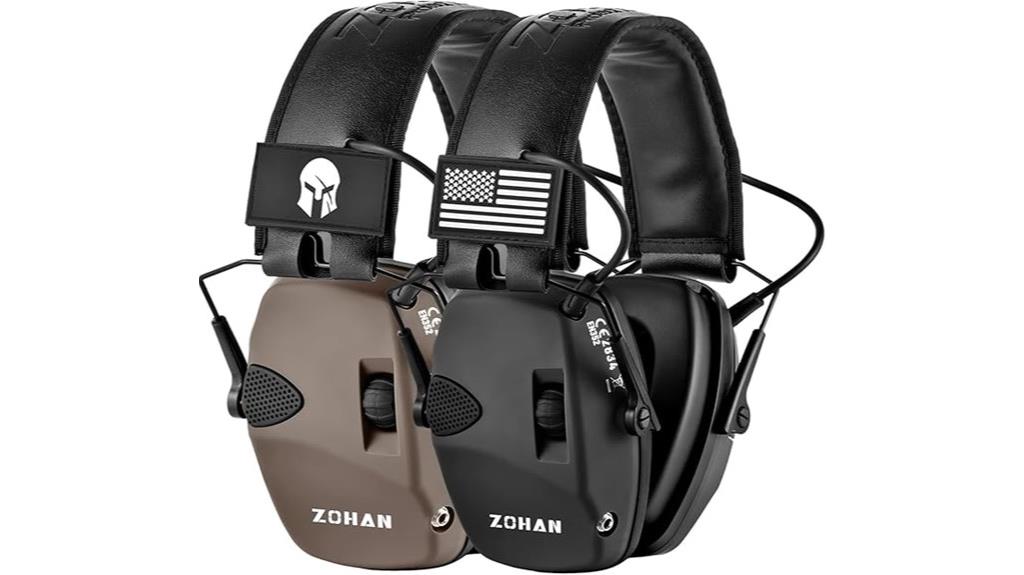 noise reducing electronic earmuffs