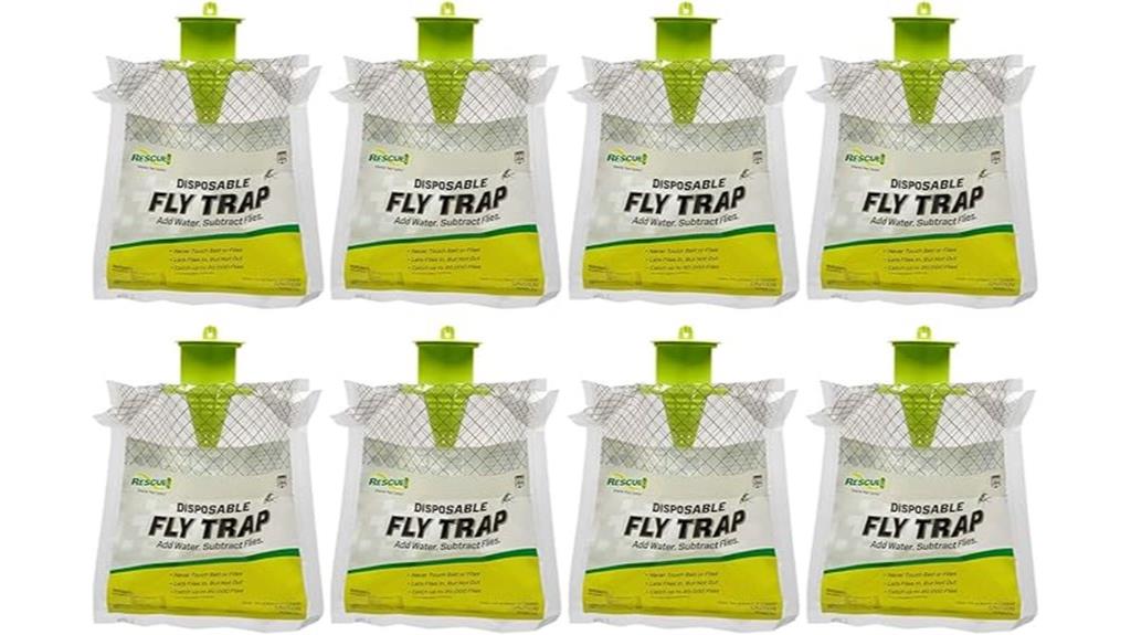 outdoor disposable fly traps