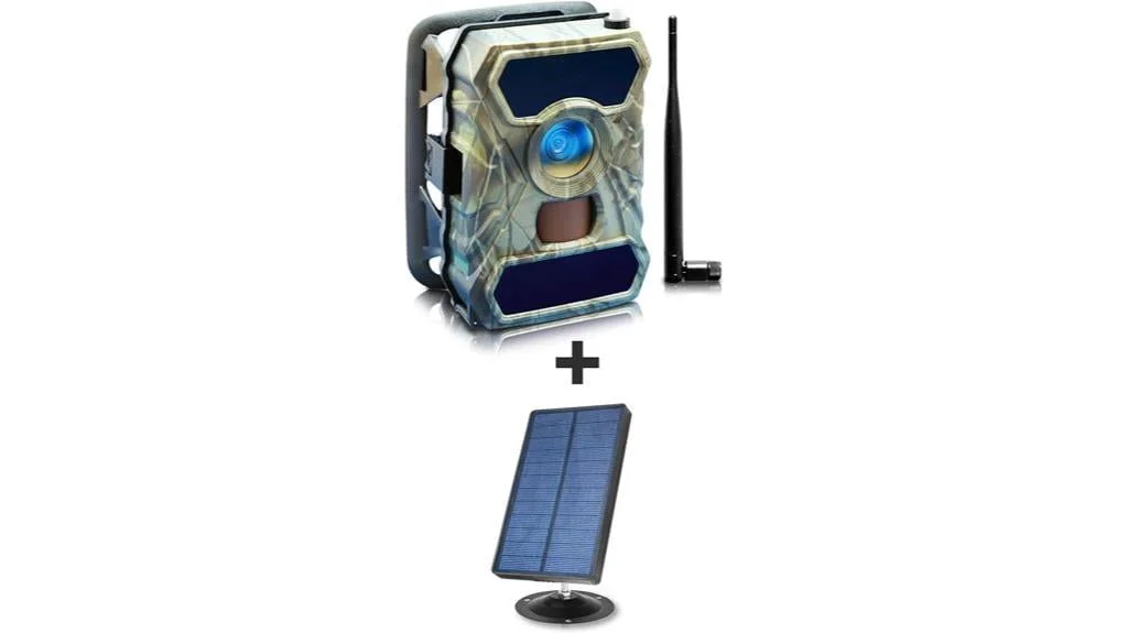 outdoor surveillance with solar power and 3g connectivity