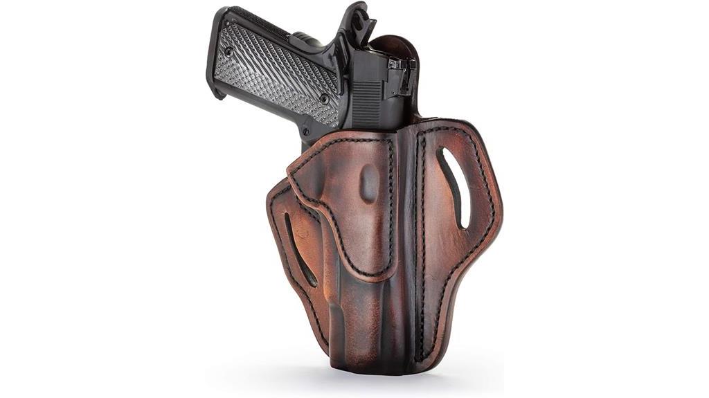 owb leather 1911 holster