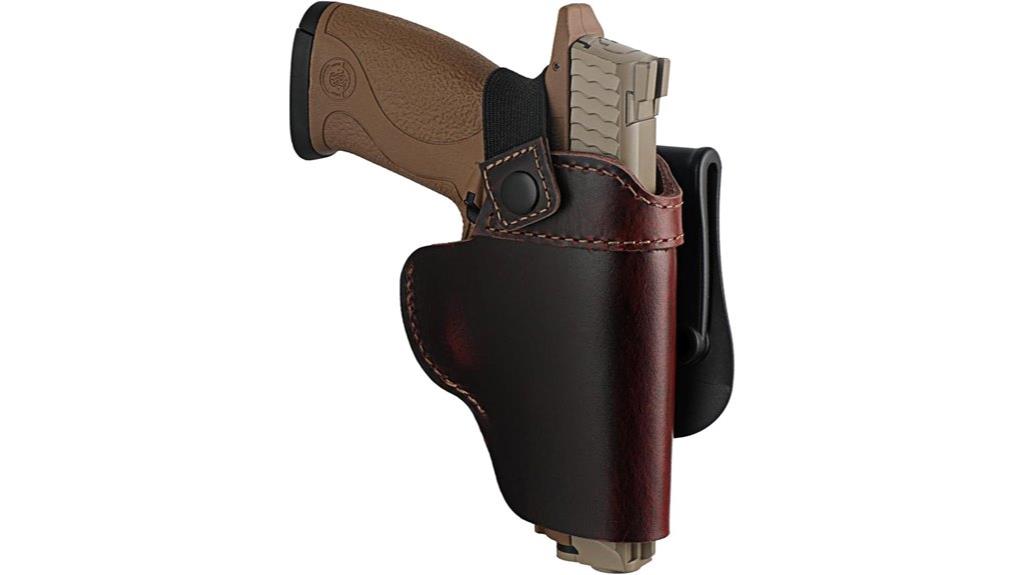 owb leather paddle holster