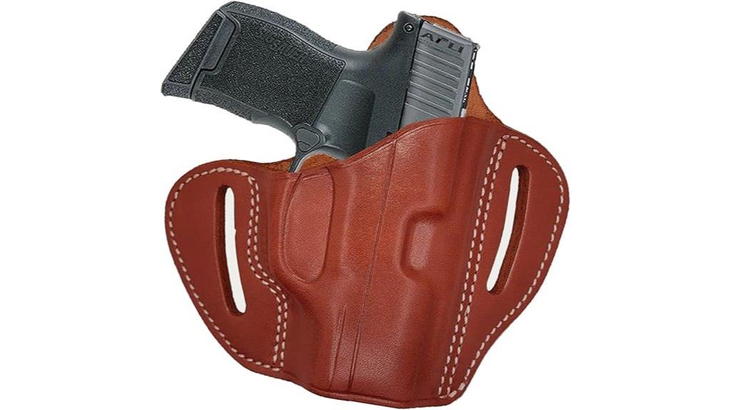 p365 owb leather holster