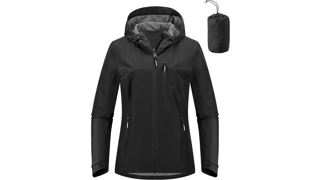 packable women s rain jacket