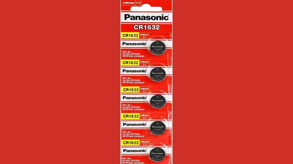 panasonic cr1632 3v lithium coin battery